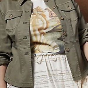 Torrid size 2 khaki jacket